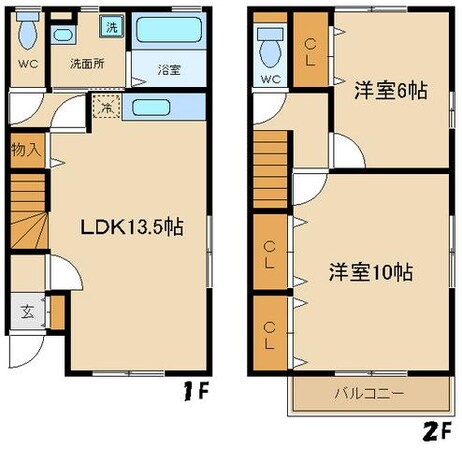 グランジェールの物件間取画像